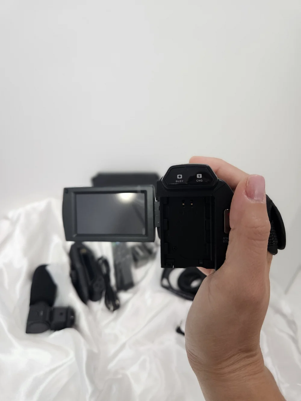 Digital Camera 4K Video Camera - Black